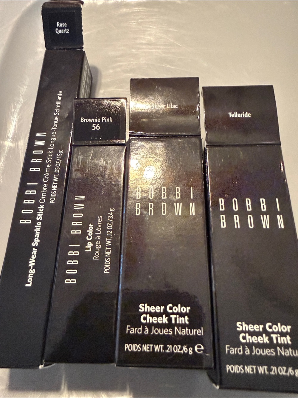 Bobbi Brown: Blush, Sparkle Stick, Sheer Color Tint